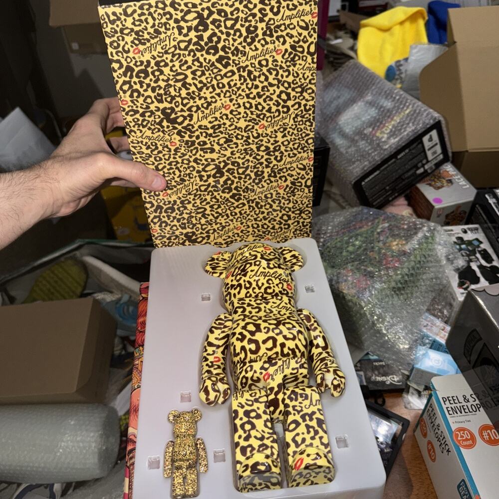 BE@RBRICK Amplifier 100％ & 400％ medicom bearbrick